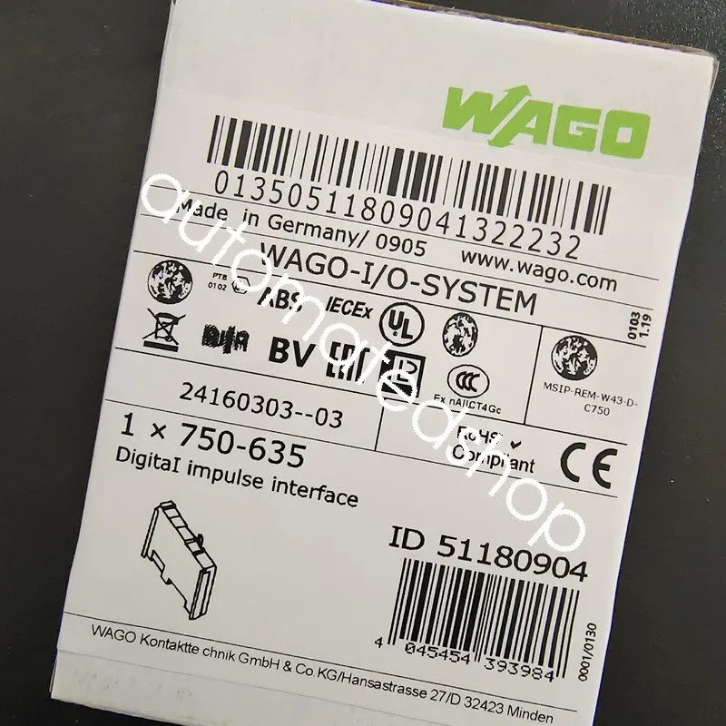 Модуль Wago 750-635 Digital Impulse Interface Module