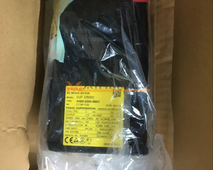 Серводвигатель FANUC A06B-0205-B001 Servo Motor