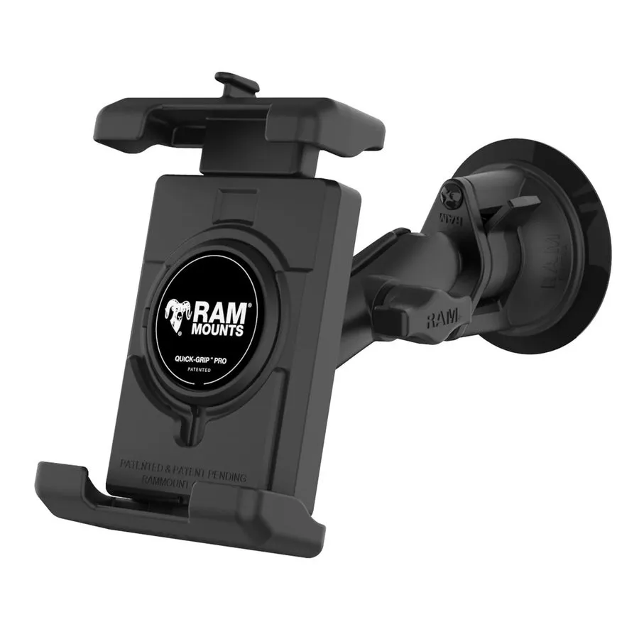 Вакуумная присоска RAM Quick-Grip Pro XL Phone Mount with Twist-Lock Suction Cup — фото лота 1