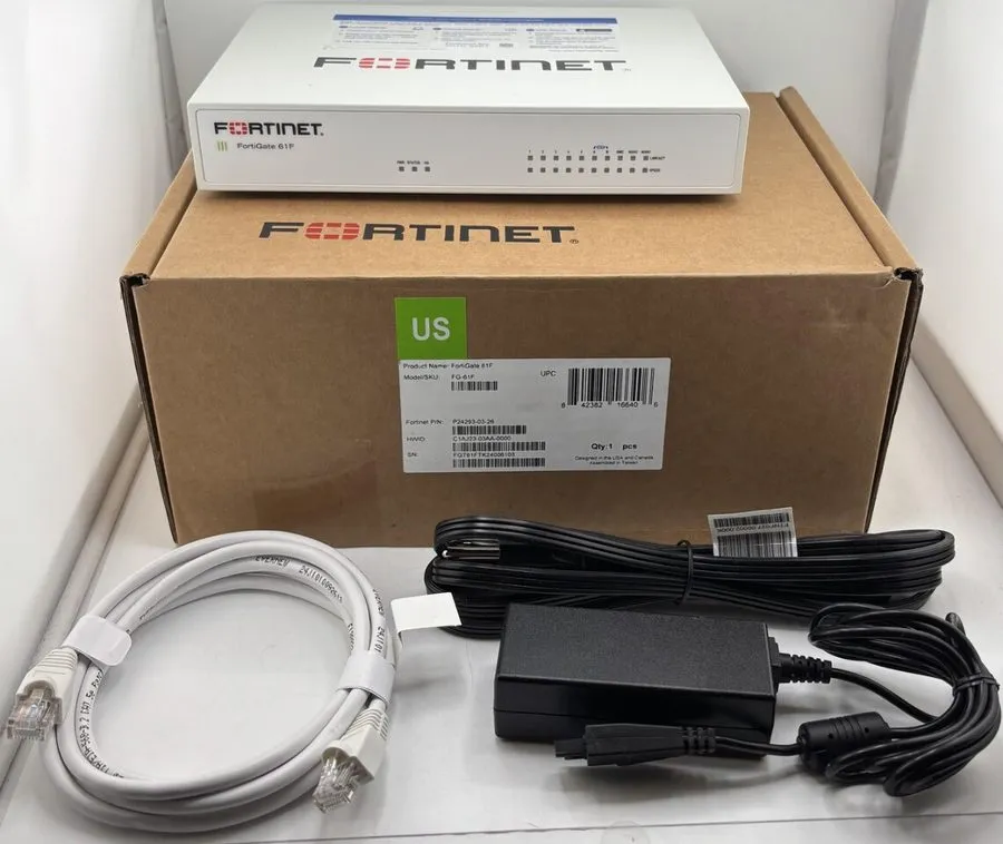 Межсетевой экран Fortinet FortiGate FG-61F Network Security/Firewall Appliance