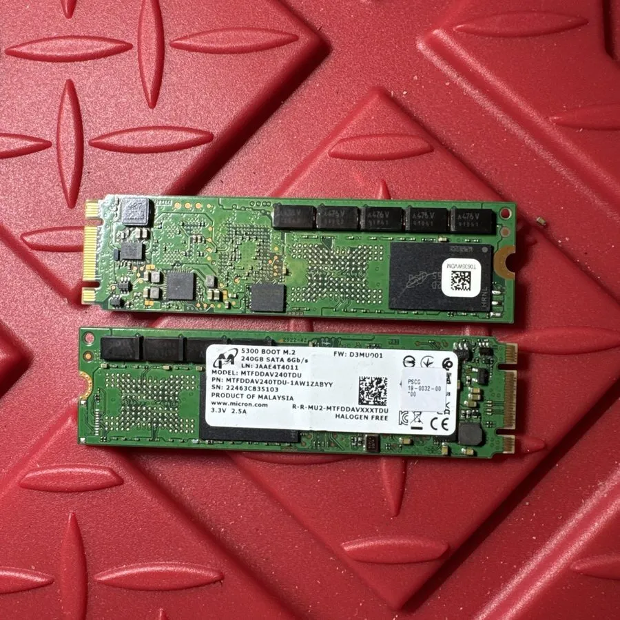 SSD-накопитель Micron 5300 M.2 SSD 240GB SATA Drive Cisco 16-101076-01 Micron MT
