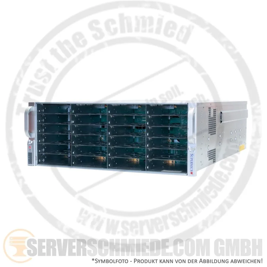Сервер Supermicro CSE-847B X11DPH-T 4U 2x Intel Gold 6138 128GB 2x3TB SAS 2x1200 — фото лота 1