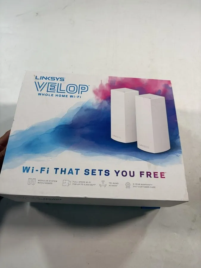 Маршрутизатор Linksys 3-pack Velop AC2200 Tri-Band Mesh Whole Home Wi-Fi 5 Syste