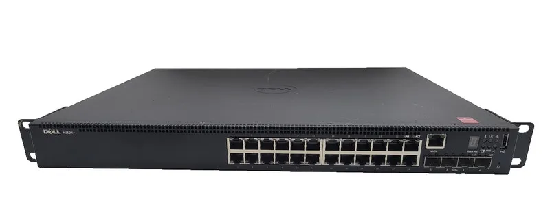 Коммутатор Dell EMC N1524P PoE+ 24 Port Gigabit Network Switch 4 x 10GBe SFP+