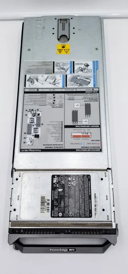 Сервер Dell PowerEdge M610 Blade Server 2 x SIX Core XEON L5640 2.26GHz 48GB RAM