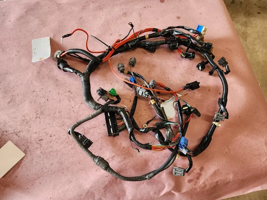 Жгут проводов YAMAHA F150 63P-82590-21-00 WIRE HARNESS 2005 4STROKE OUTBOARDS — фото лота 2