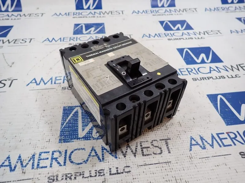Автоматический выключатель Square D FAL34030 480 V AC 250 V DC 30 A 3 P Circuit