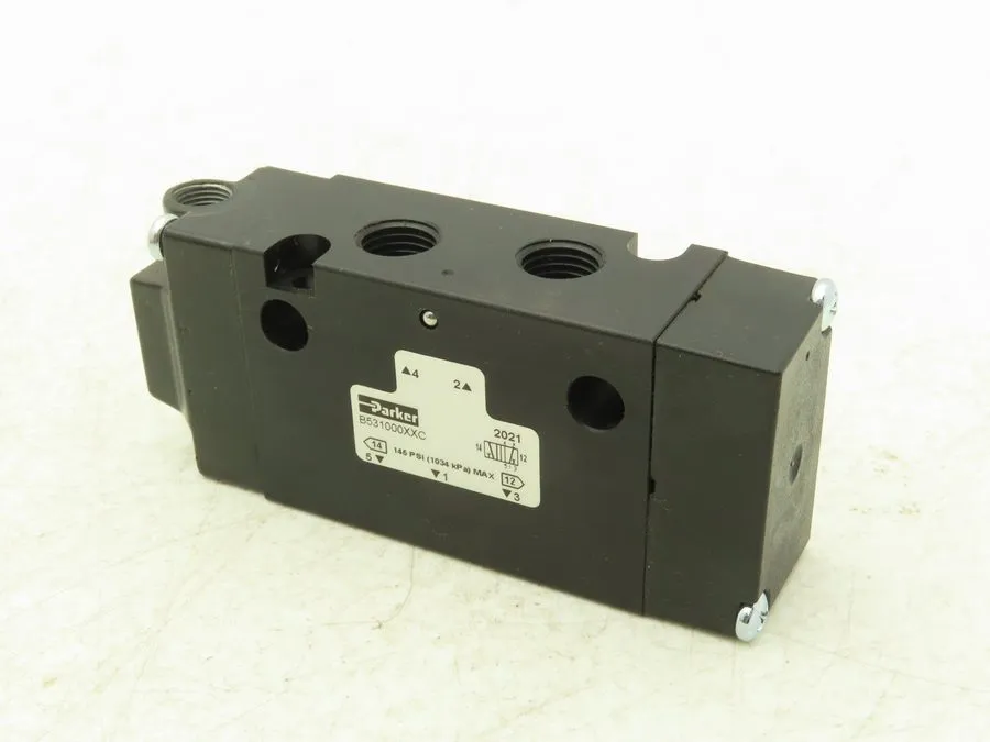 Электромагнитный клапан Parker B531000XXC Pneumatic Air Solenoid Valve, 145 PSI,