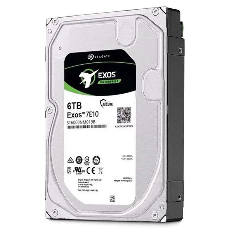 Жёсткий диск Seagate Exos 7E10 ST6000NM019B Hard drive 6 TB internal SATA