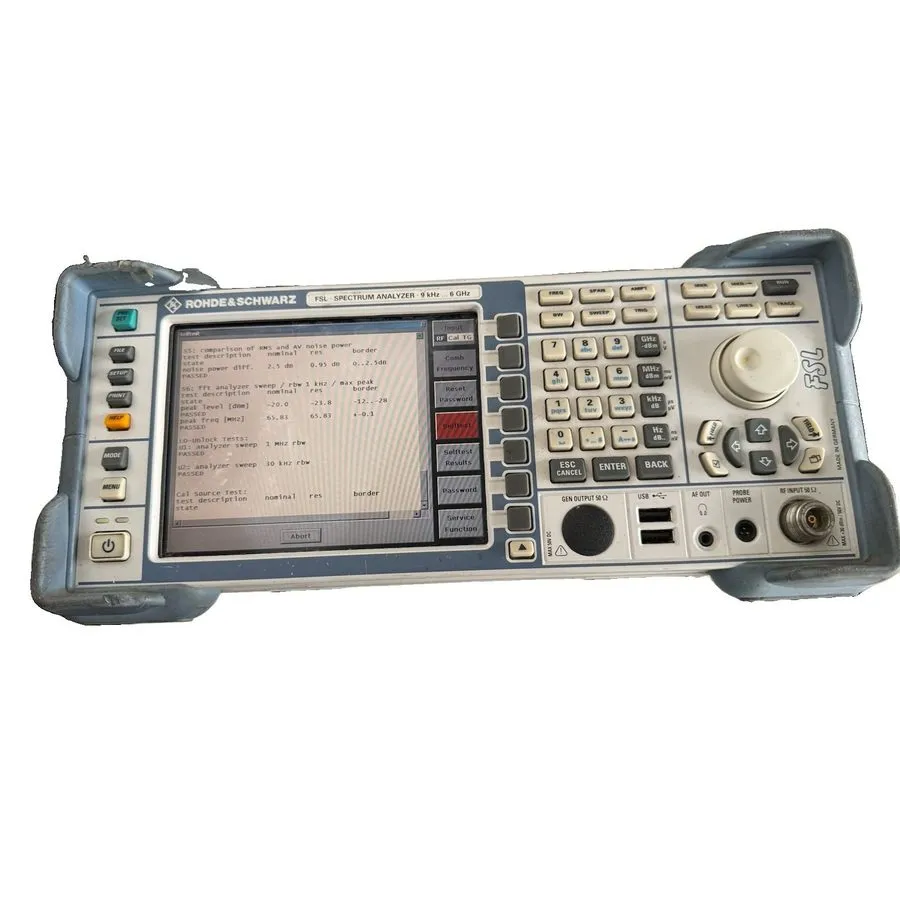 Анализатор спектра Rohde & Schwarz Spectrum Analyzer model FSL6 9kHz-6GHz 3-mont