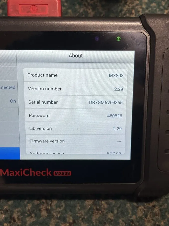 Диагностический сканер 2026 Diagnostic Tool Autel MX808 Pro Maxicheck Car Auto O