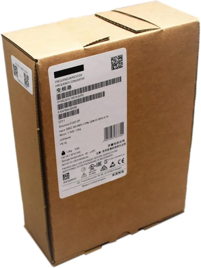 Частотный преобразователь 6SL3210-1KE13-2UP2 SIEMENS SINAMICS G120C RATED POWER