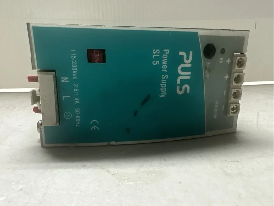 Блок питания Puls SL5.102 Power Supply 100-120V/200-240V 2.6/1.4A DIN Rail Mount — фото лота 1