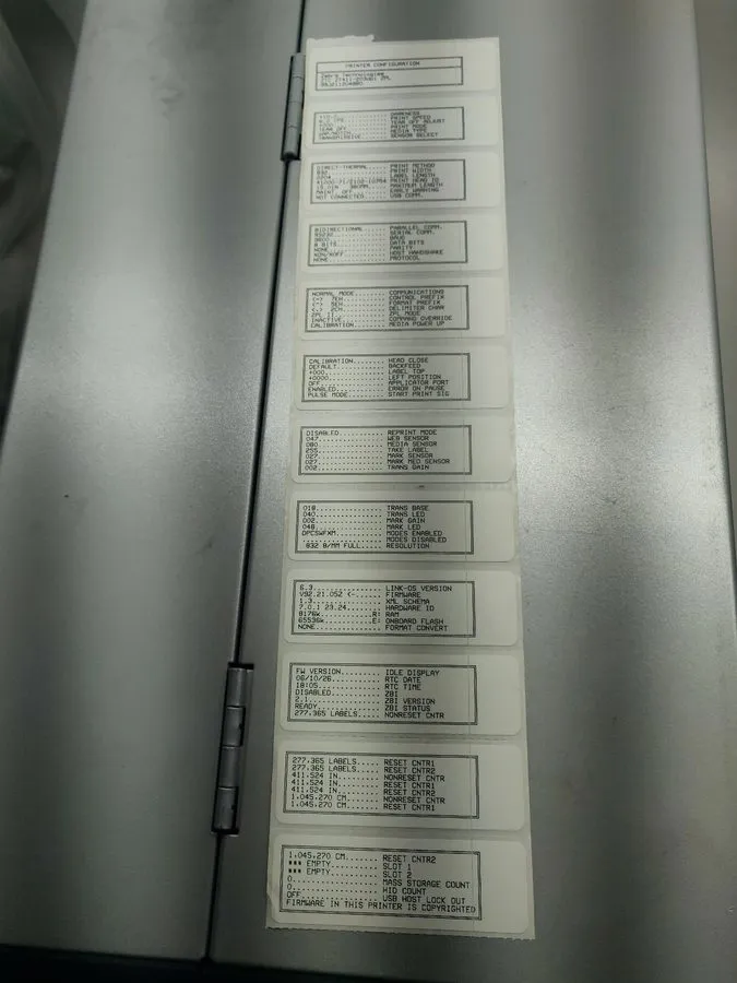 Принтер этикеток Zebra ZT411 Thermal Transfer Label Printer 300 dpi Peel Rewind 