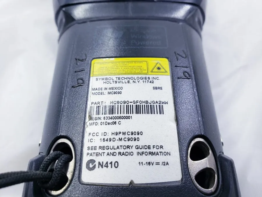 Сканер штрих-кода Motorola Symbol 9090 MC9090-GF0HBJGA2WW Windows CE 5.0 Barcode — фото лота 3