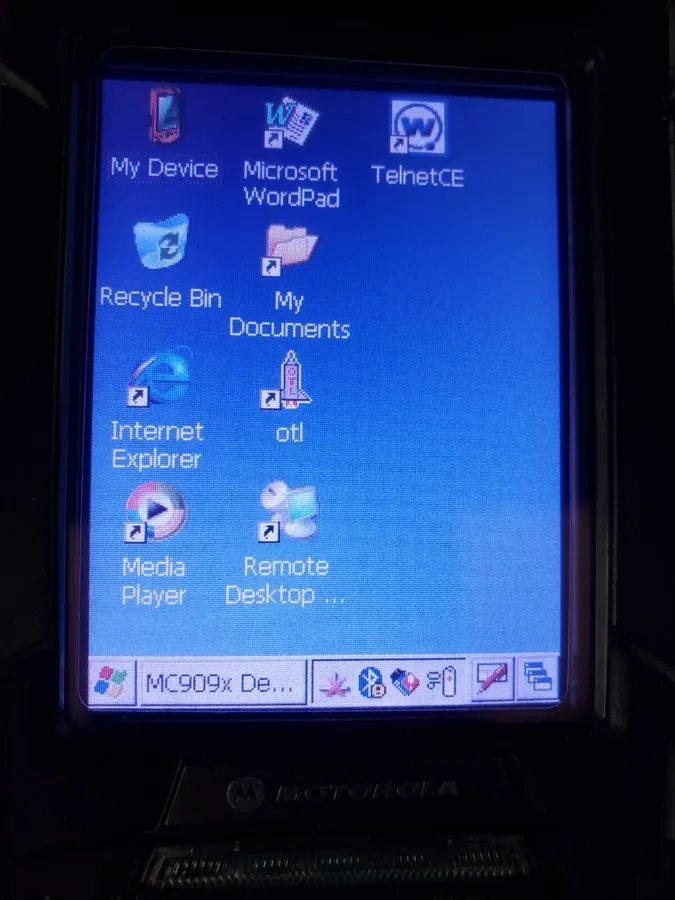 Сканер штрих-кода Motorola Symbol 9090 MC9090-GF0HBJGA2WW Windows CE 5.0 Barcode — фото лота 4