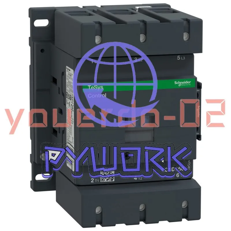 Контактор Schneider LC1D150U7 TeSys Deca three-pole contactor, 150A, 240V, 50/60