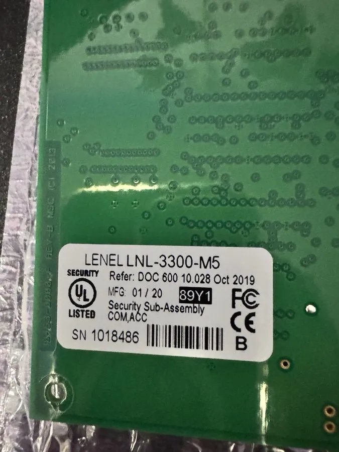 Оборудование видеонаблюдения Lenel M Series Intelligent System Control LNL-3300- — фото лота 1