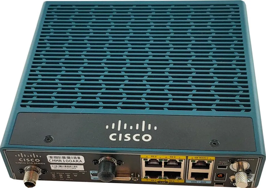 Маршрутизатор Cisco C819G-LTE-MNA-K9 Router 4-Port Switch (Integrated)