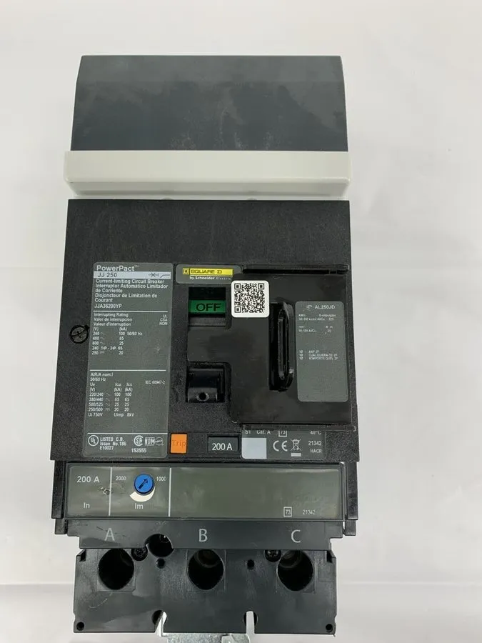 Автоматический выключатель Square D JJA36200YP PowerPact I-Line Circuit Breaker 