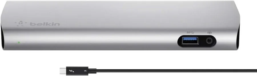 Док-станция Belkin Thunderbolt 3 Express Dock HD Docking Station (F4U095tt)