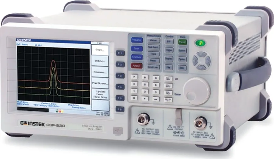 Анализатор спектра GW Instek Gwinstek GSP-830 Spectrum Analyzer 3GHz — фото лота 1