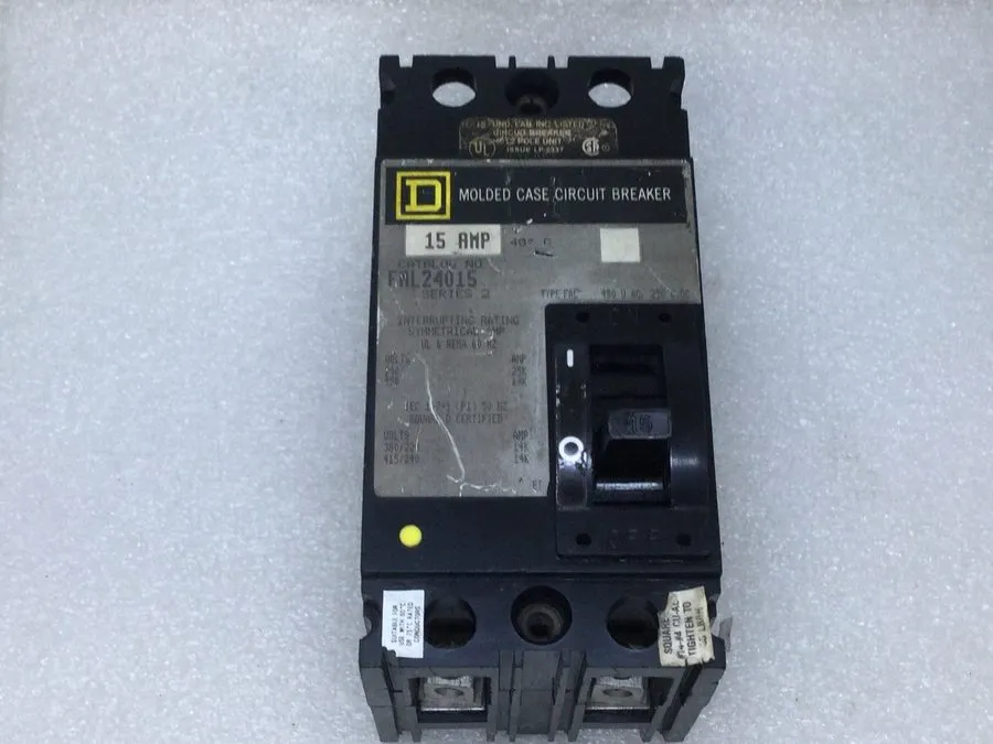 Автоматический выключатель Square D FAL24015 Molded Case Circuit Breaker 480V, 1
