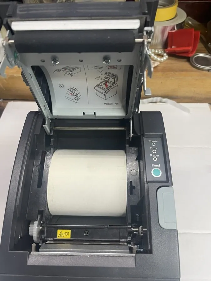 Принтер чеков BIXOLON SRP-350PLUSIIICOBIG/NSU THERMAL RECEIPT PRINTER ONLY — фото лота 1