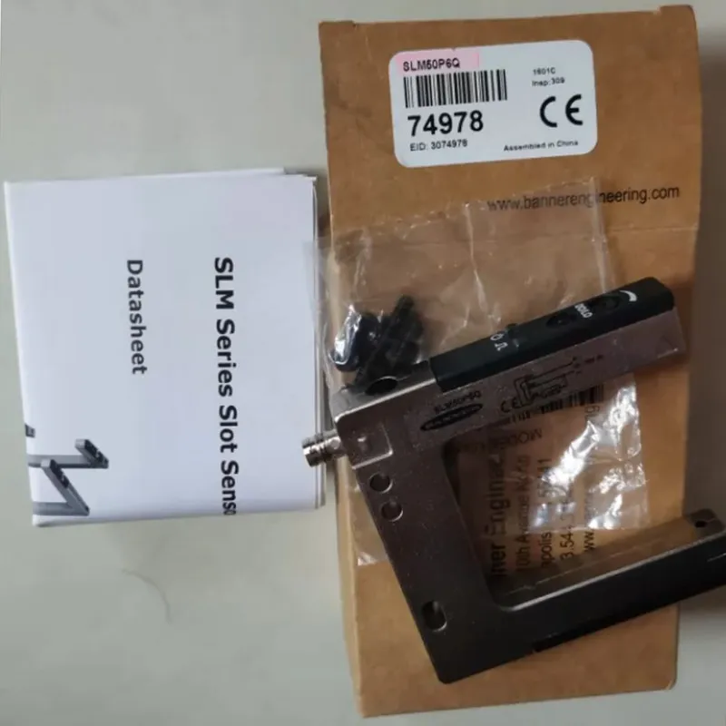 Фотоэлектрический датчик BANNER SLM50P6Q Photoelectric Sensor Switch