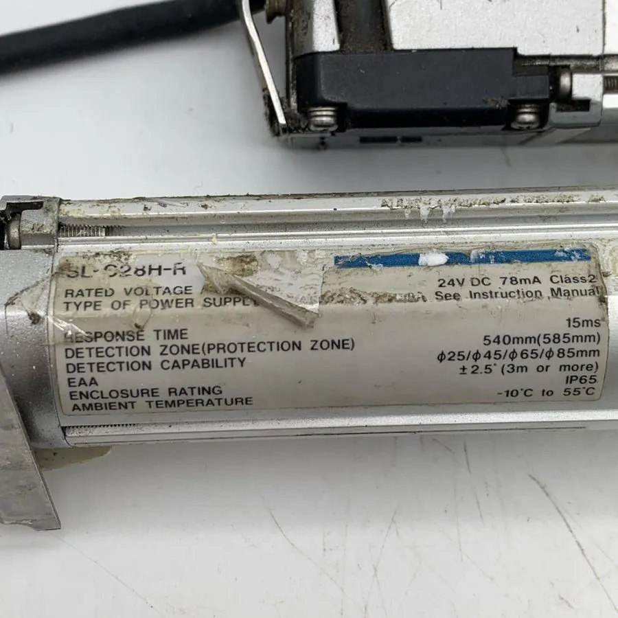Световая завеса Keyence SL-C28H-R SL-C28H-T Safety Light Curtain Set Receiver &  — фото лота 1