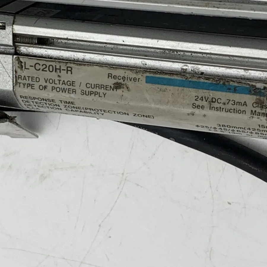 Световая завеса Keyence SL-C28H-R SL-C28H-T Safety Light Curtain Set Receiver &  — фото лота 2