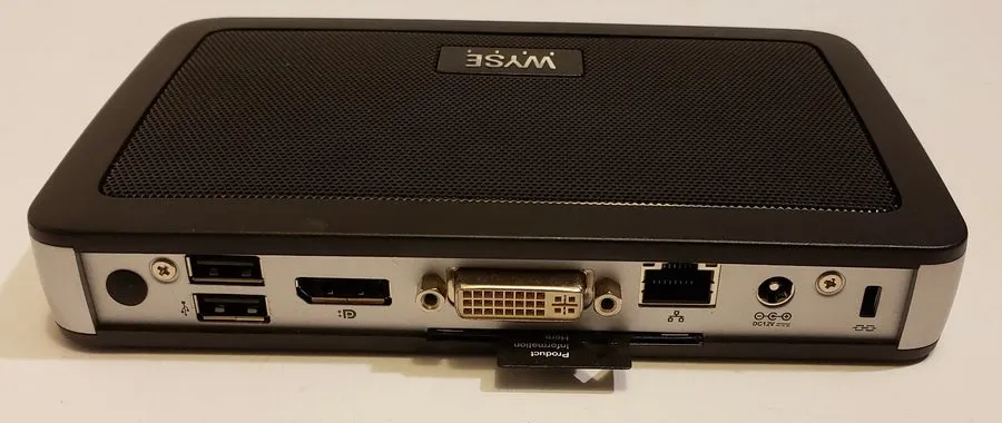 Тонкий клиент Dell WYSE Zero Thin Client PxN P25 TERA2 512R RJ45 US 909569-01L — фото лота 2