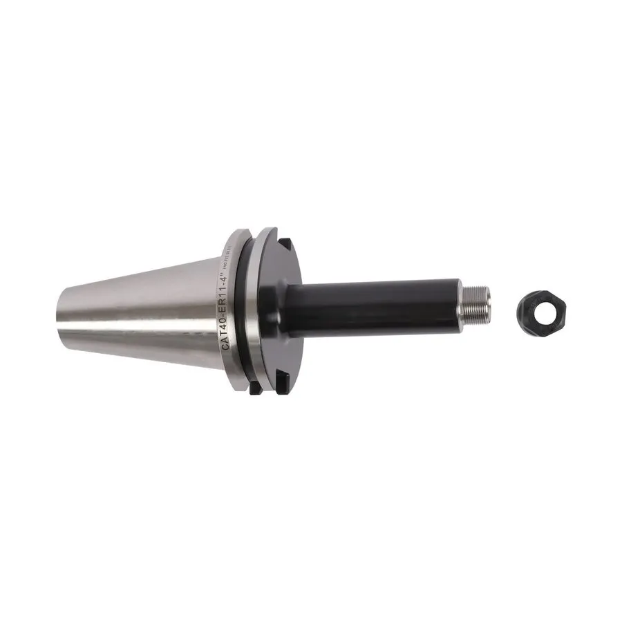 Режущий инструмент CAT40 ER11 4" Length Collet Chuck Taper Holder Milling G2.5 2 — фото лота 1
