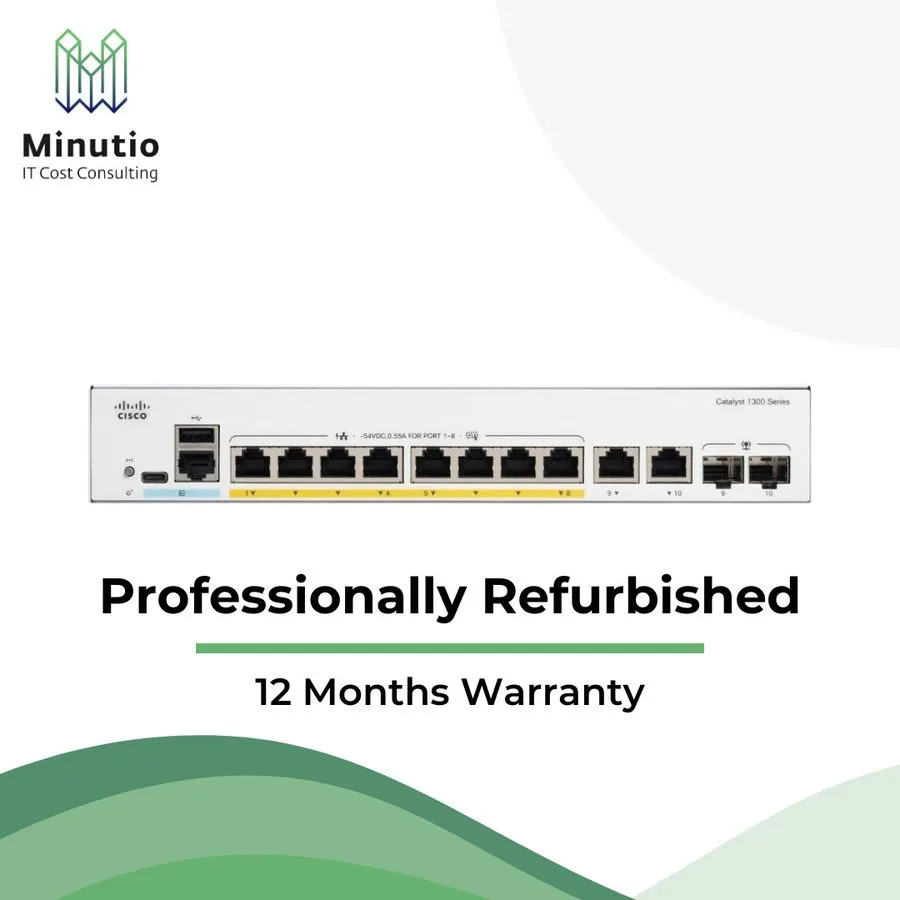 Коммутатор Cisco C1300-8T-E-2G