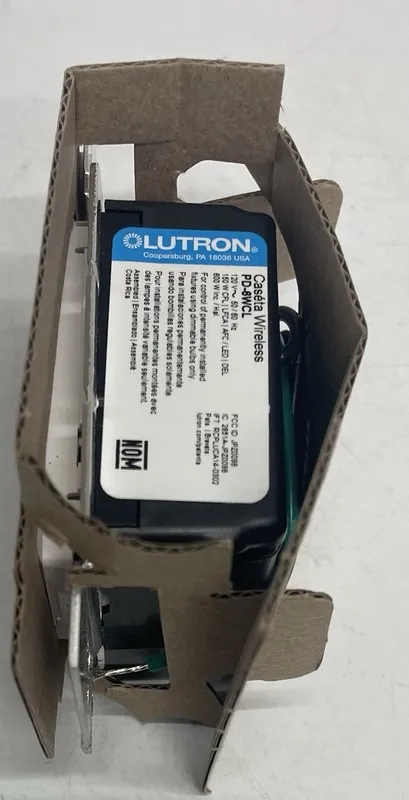 Коммутатор Lutron Caseta Wireless Dimmer Switch Wall Ceiling Lights PD-6WlC-WH W — фото лота 2