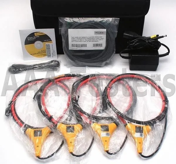 Анализатор Fluke 437-II 400Hz Three-Phase Power Quality and Energy Analyzer w/4e — фото лота 2