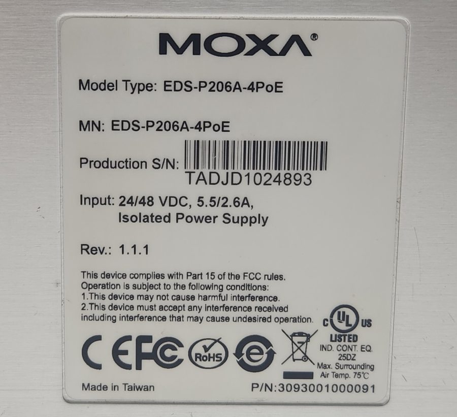 Фото лота EDS-P206A-4POE от продавца №48343