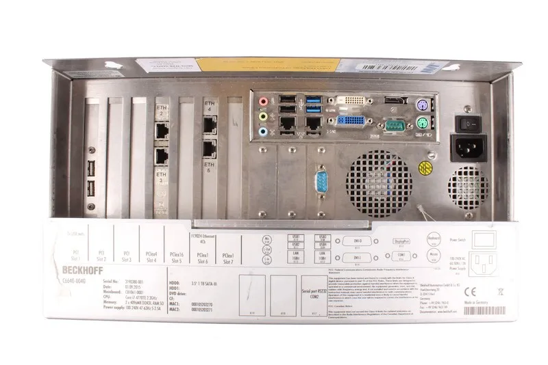 Промышленный компьютер C6640-0040 BECKHOFF