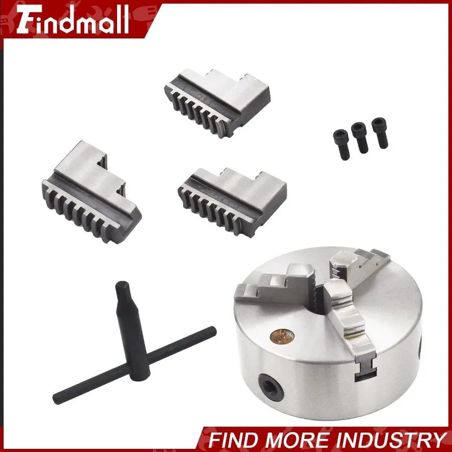 Режущий инструмент K11-160 6" 3-Jaw Self-Centering Lathe Chuck Semi-steel Intern
