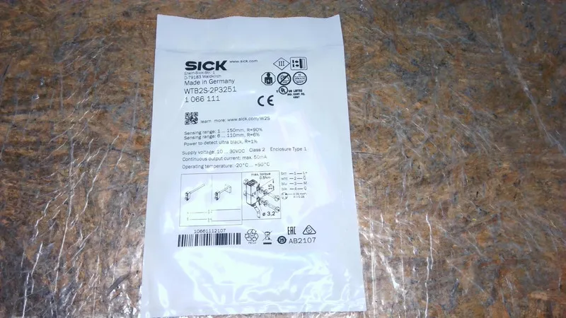 Фотоэлектрический датчик SICK WTB2S-2P3251 1066111 Photoelectric Sensor PNP