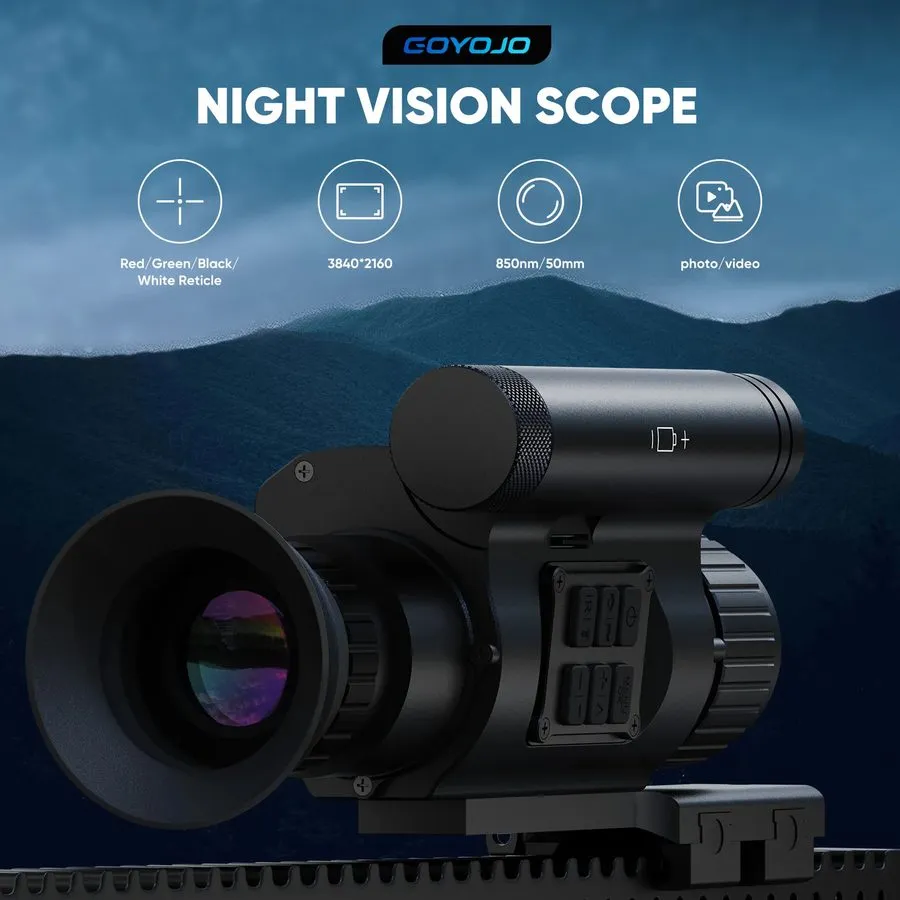 Оптико-электронная система Night Vision Hunting Monocular Scope 200-400M IR 850n — фото лота 2