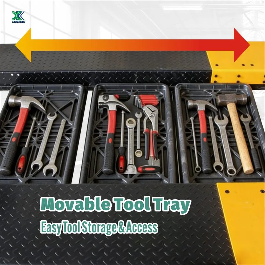 Автоподъёмник XK P-407A 8000 LB 4-Post Heavy Duty Portable Storage Car Lift Auto — фото лота 4