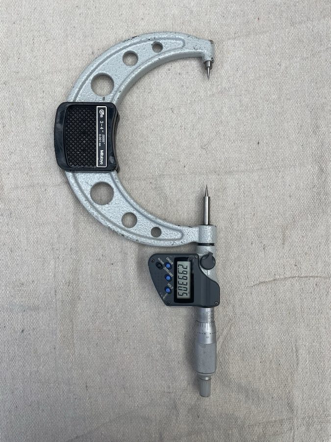Микрометр Mitutoyo Digimatic Micrometer mitutoyo 342-354-30 3-4” .00005” 0.001mm