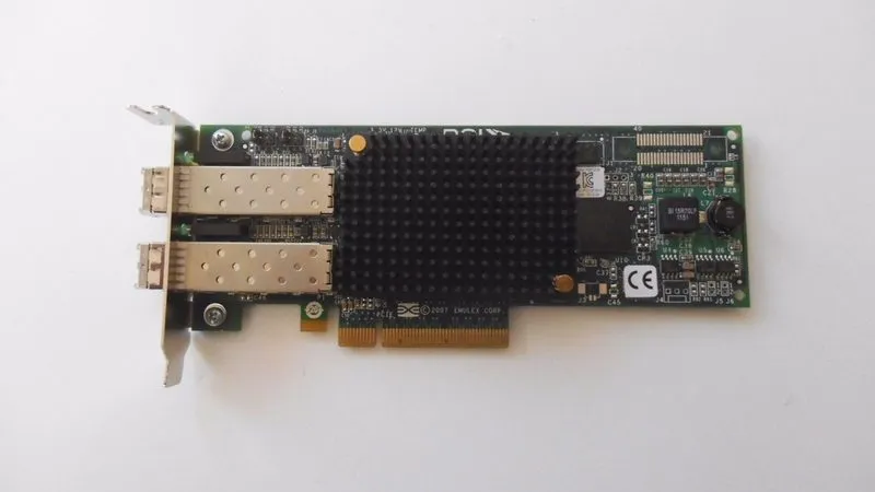 Контроллер EMC EMULEX LPE12002-E REV:B 8GB/S S-PORT FC PCIE HBA SW DIAG OPTICS