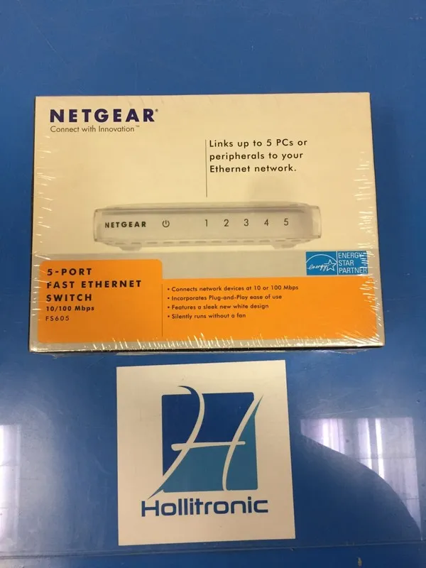 Коммутатор Netgear FS605NA 5-port Fast Ethernet Switch 10/100 Mbps
