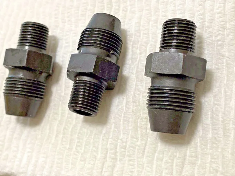 Контроллер Wi-Fi Harley WLA WLC 45" Oil Line Nipple Fittings Parkerized # 3577-1