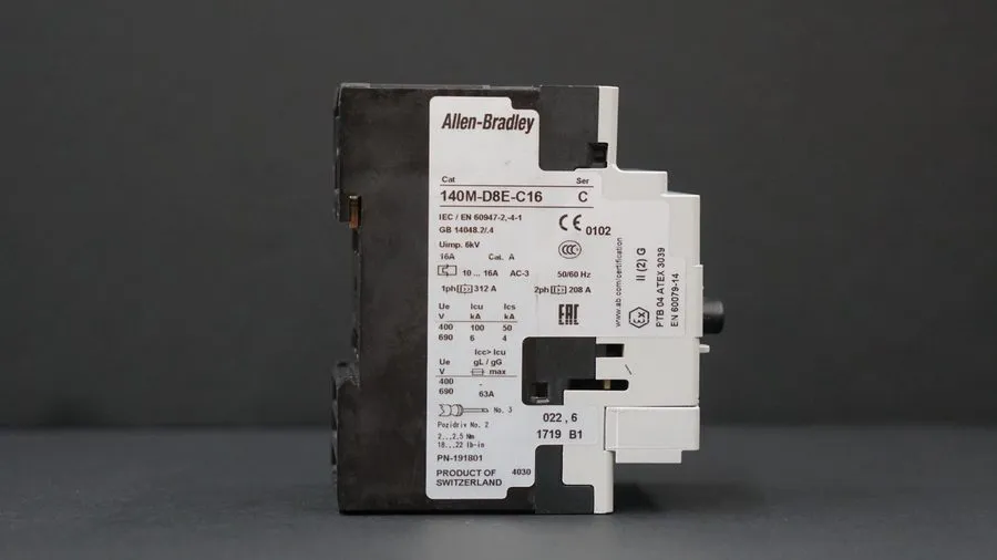 Автоматический выключатель Allen Bradley 140M-D8E-C16 Motor Protection Circuit B