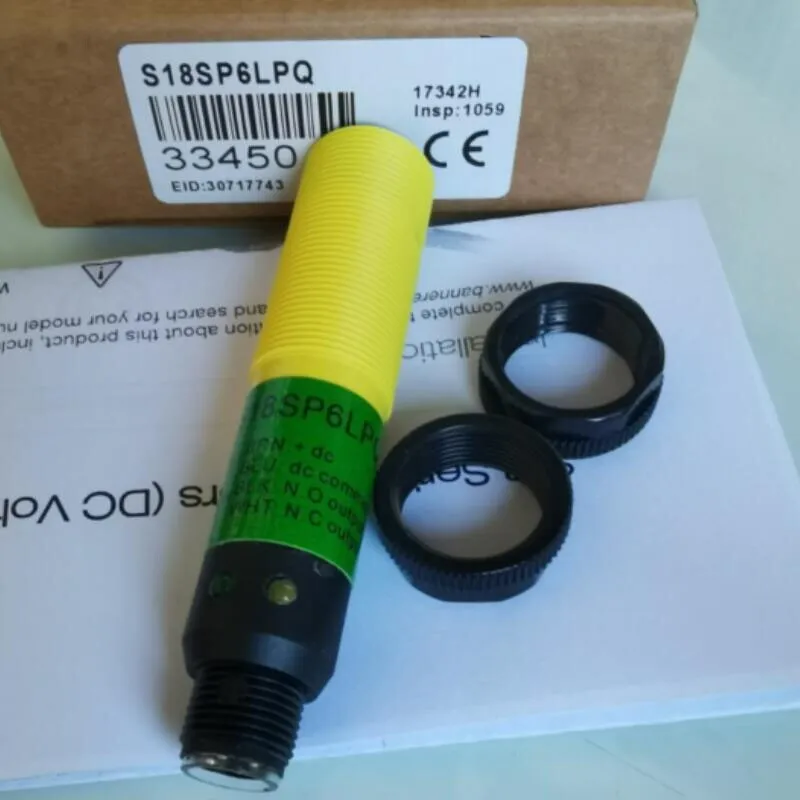 Фотоэлектрический датчик Banner S18SP6LPQ Photoelectric Sensor Diffuse PNP Outpu