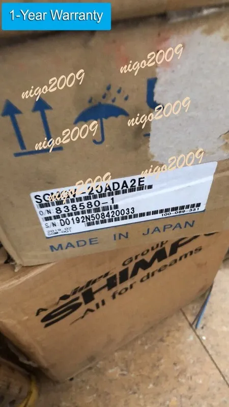 Серводвигатель YASKAWA AC SERVO MOTOR SGMGV-20ADA2E FREE
