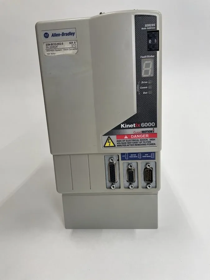 Привод Allen Bradley 2094-BC02-M02-S /B Kinetix 6000 460V 15kW Integrated Axis — фото лота 2